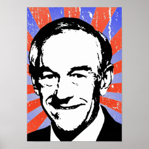 Pôster Propaganda de Ron Paul