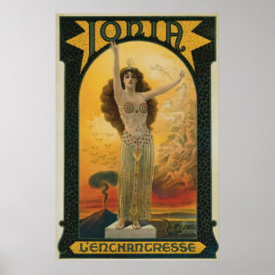 Pôster Propaganda do mágico do vintage de Ionia