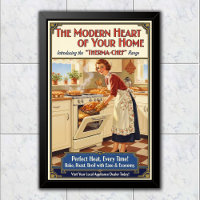 Propaganda do Therma-Chef Range Vintage de 1930