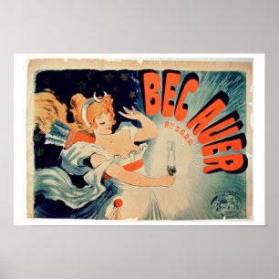Pôster Propaganda para "Bec Auer" (litho da cor)