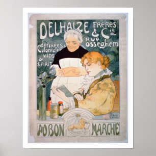 Pôster Propaganda para Delhaize, irmãos e Co. no th