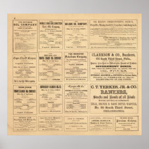 Pôster Propagandas do óleo