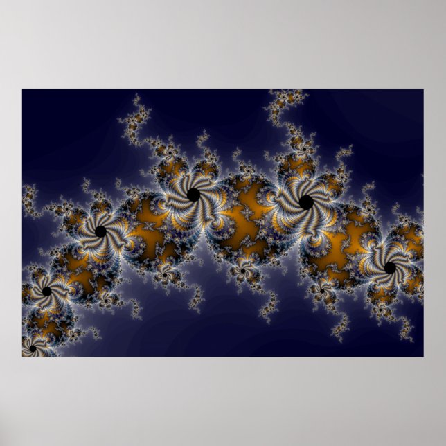 Poster Propelleflora - Swirl Fractal (Frente)