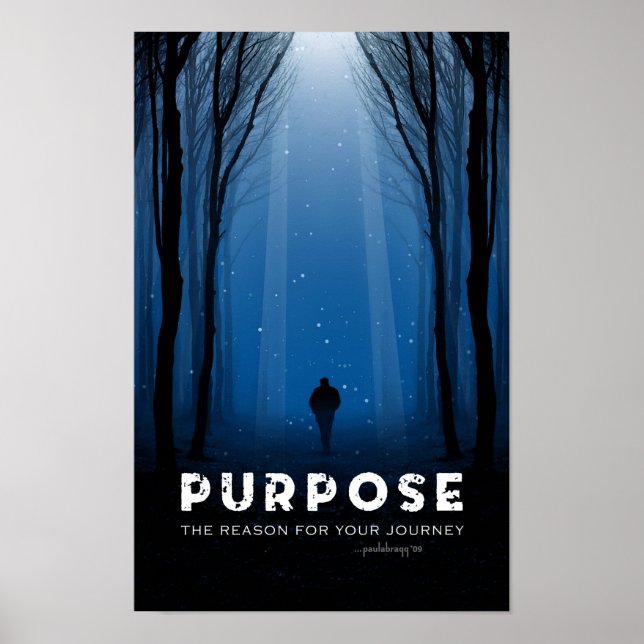Pôster Propósito: o motivo da sua jornada (Frente)