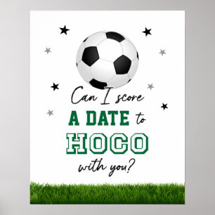 Poster Proposta de chegada ao local do futebol