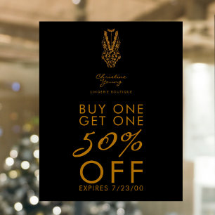 Poster Proposta de venda de Boutique de Lingerie de loja 