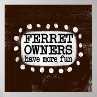 Proprietários de Ferret têm mais diversão na Poste