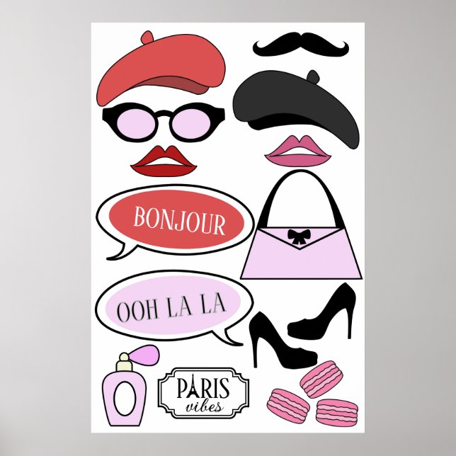 Poster Props de fotos do tema Emily in Paris (Frente)