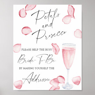 Poster Prosecco - ajude a noiva ocupada