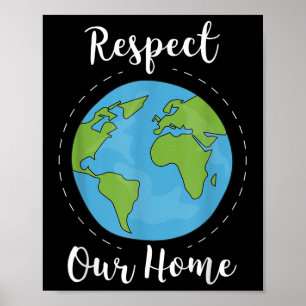 Poster Proteção ambiental contra o aquecimento global