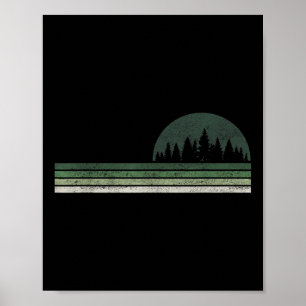 Poster Proteção ambiental das árvores florestais naturais