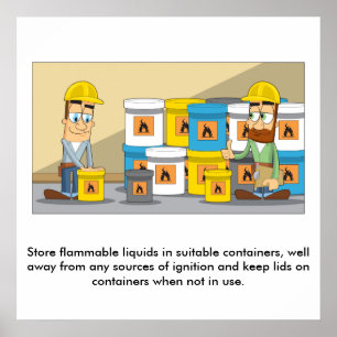 Pôster Proteção contra incêndios 07