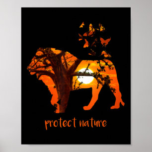Poster Proteção da Natureza Proteção do Ambiente Clima