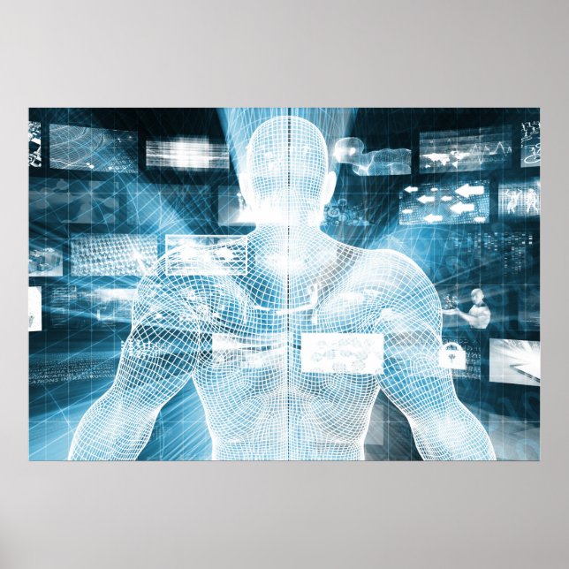 Pôster Proteção de dados e integridade do sistema como co (Frente)