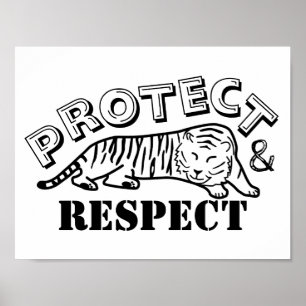 Pôster Protect and Respect