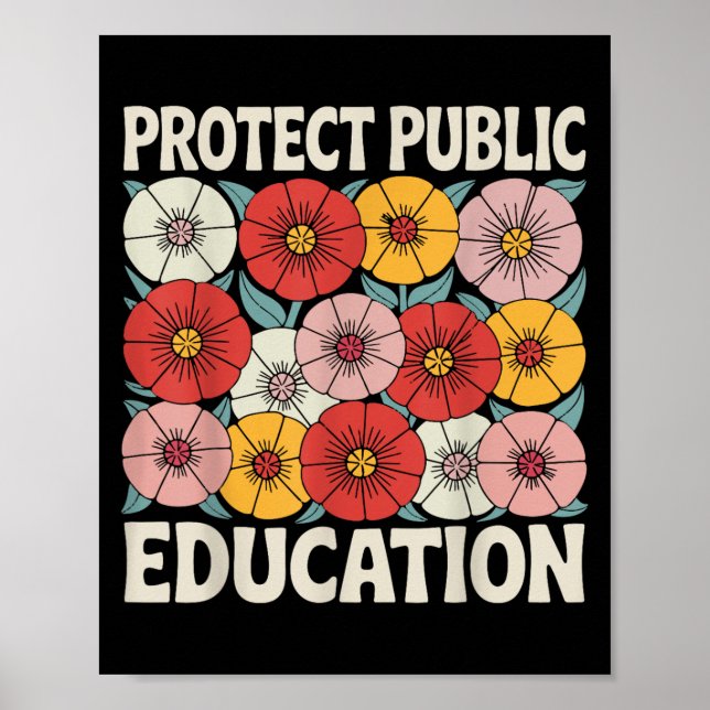 Poster Protect Public Education  (Frente)