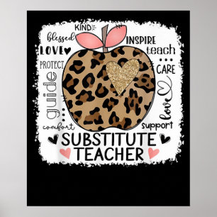 Poster Proteger Guia Cuidado Amor Apoiar Conforto Substit