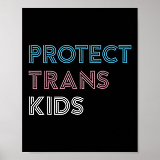 Poster Proteger o amor das crianças trans é amor lgbt Gay