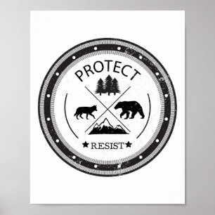 Poster Proteger - Resistir Aos Parques Nacionais E Ao Ser
