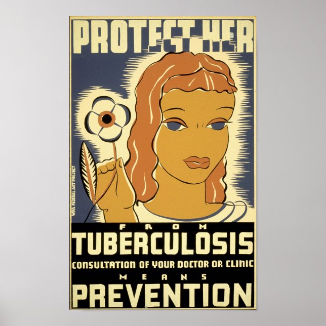 Poster Proteja-A Da Tuberculose (Frente)