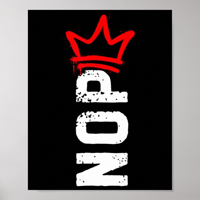 Poster Protesto Sem Reis Sinal De Engraçado Anti-Trump 4º (Frente)