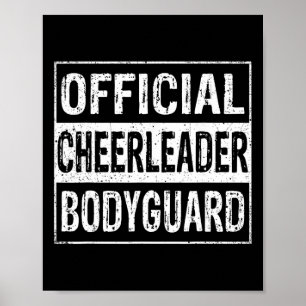Poster Protetor Corporal de Cheerleader Oficial Cheerlead