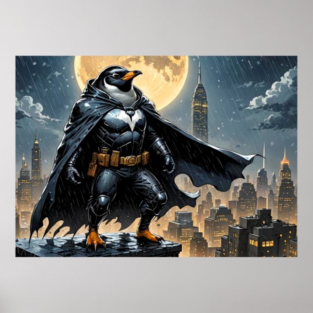 POSTER PROTETOR PENGUINO DA NOITE 3 (Frente)