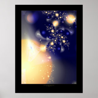 Poster Protuberância solar