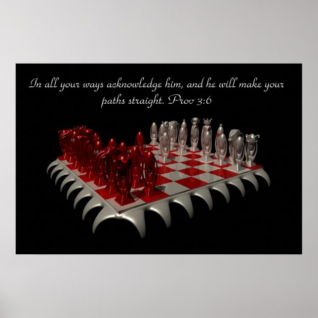 Poster Prov. 3:6: De todas as formas, reconheçam-no (Frente)