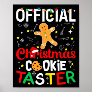 Poster Provador Oficial de Biscoitos de Natal Byking Byke