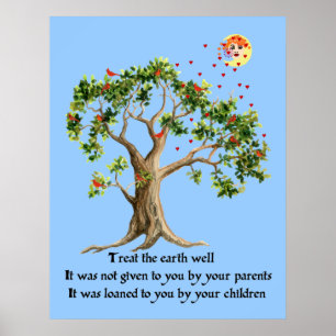 Pôster Proverb da Natureza Queniana