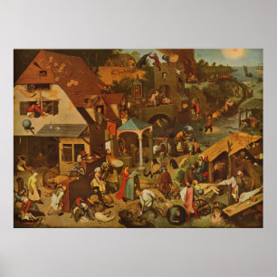 Poster Provérbio holandeses (provérbio) de Netherlandis