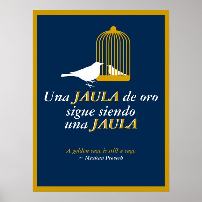 Poster Proverbo Mexicano 2 (Frente)