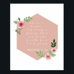 Poster Proverbs 31:30<br><div class="desc">Charm Is Deceitful and Beauty Is Fleeting...  -Proverbs 31:30</div>