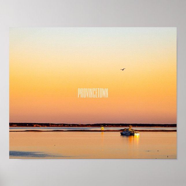 Poster Provincetown, Massachusetts (Frente)