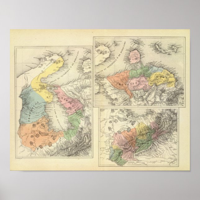 Pôster Província de Maracaibo (Frente)