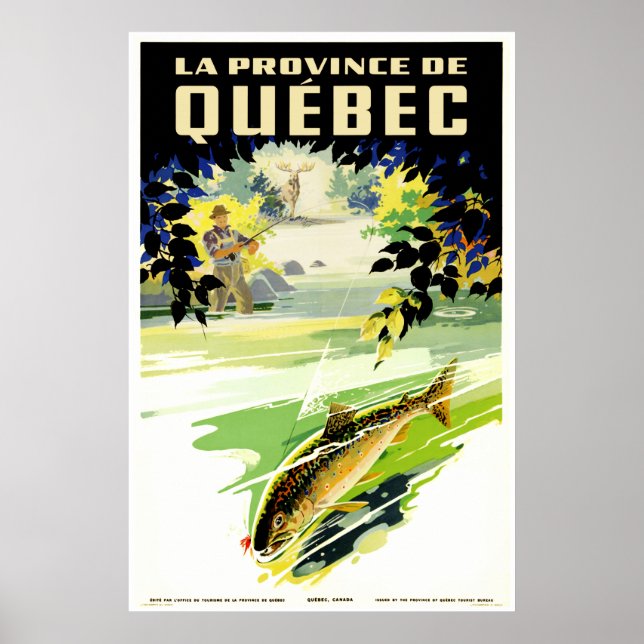 Pôster Província de Quebec (Frente)