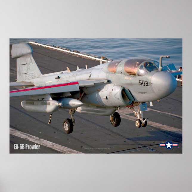 POSTER PROWLER EA-6B (Frente)