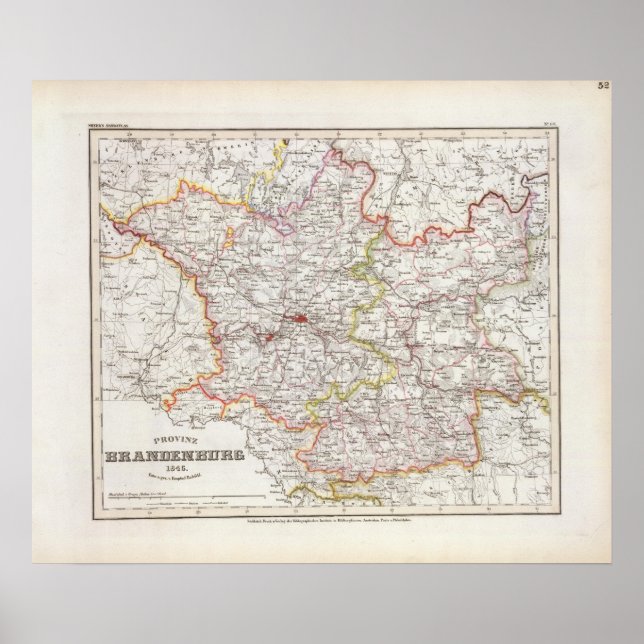 Poster Prússia, Alemanha, Polônia (Frente)