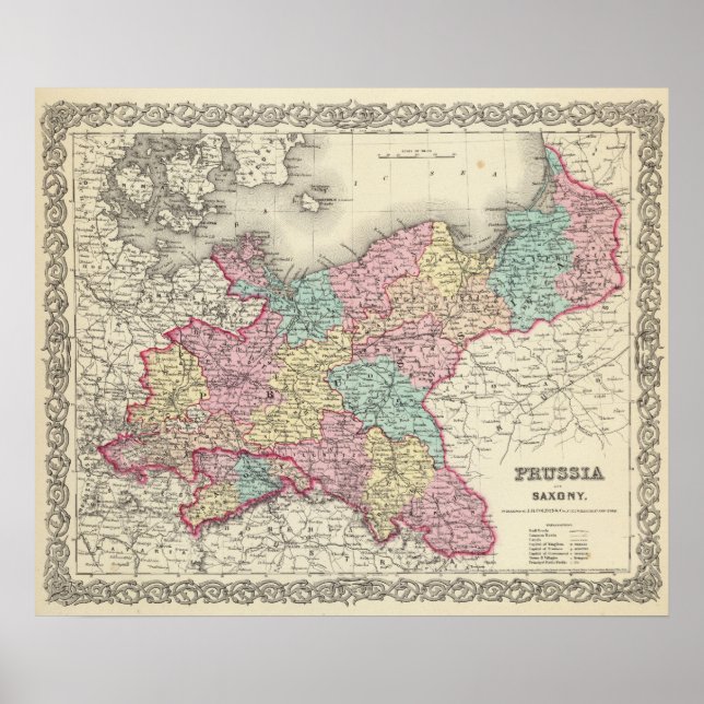 Poster Prussia And Saxony (Frente)