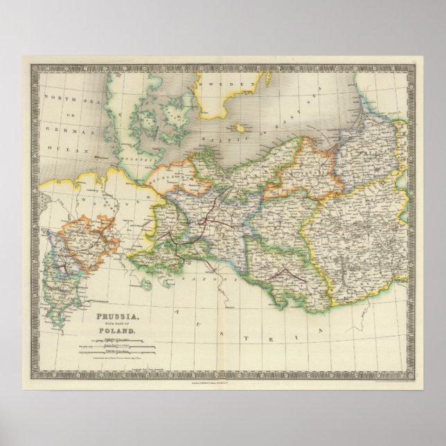 Pôster Prússia e Polônia (Frente)