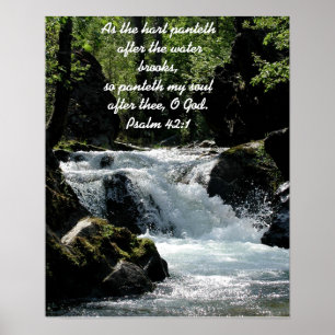 Poster Psalm 42:1