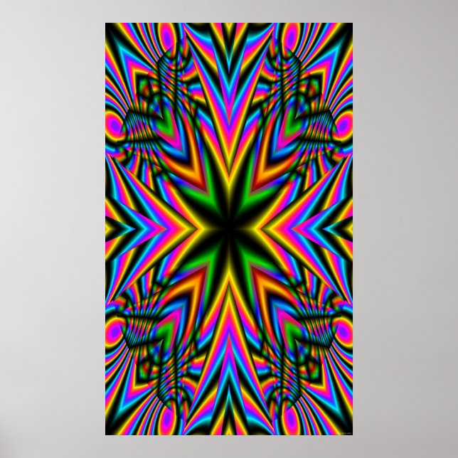 Pôster Psicedelia 3 (Frente)