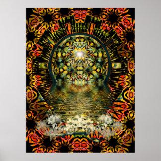 Poster Psicodélico de Bela Interior