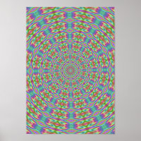 Poster Psicodélico Hippie