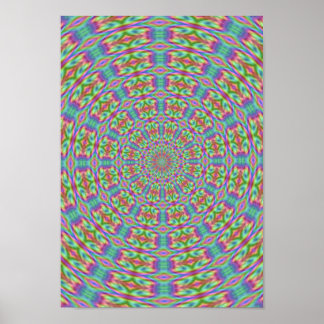 Poster Psicodélico Hippie