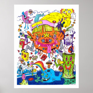 Poster Psicodélico nº 1