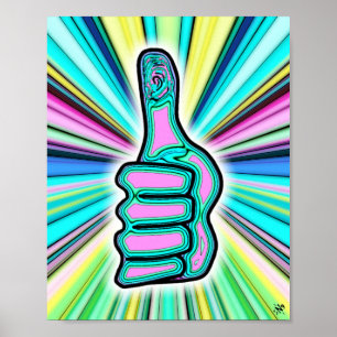 Poster Psicodélicos para cima!