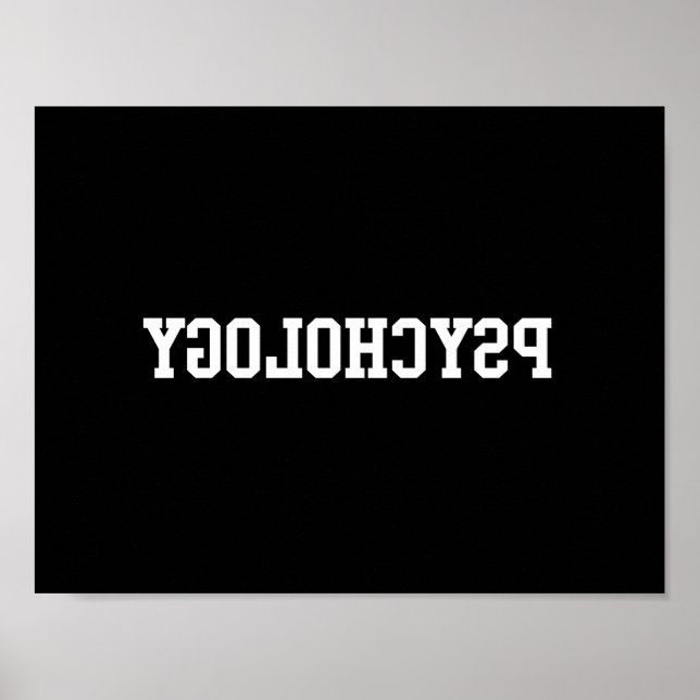 Pôster Psicologia reversa (Frente)