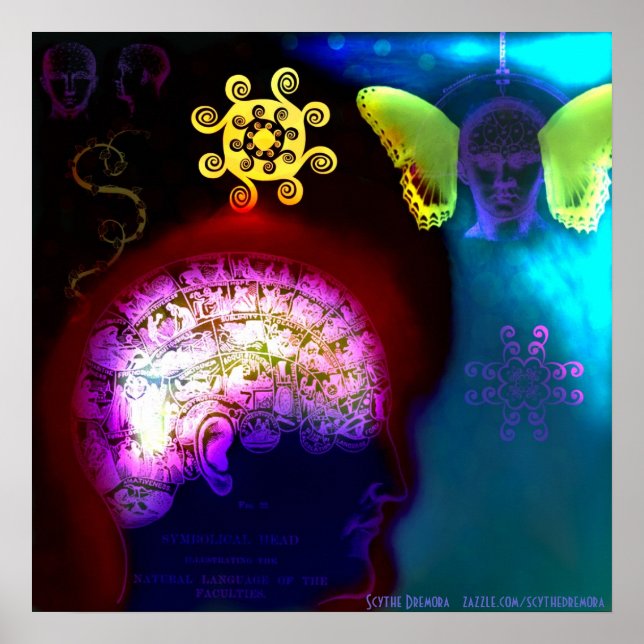 Pôster Psicologia Vs Espiritualidade (Frente)